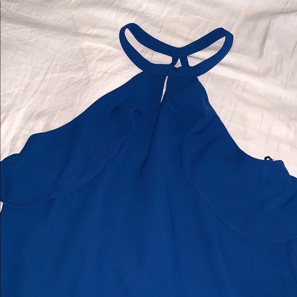 19 Cooper Strappy Ruffle Halter Dress - Picture 4 of 5